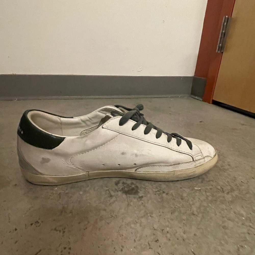 Golden Goose Super-Star with red suede star and green leather heel tab - Picture 5 of 8